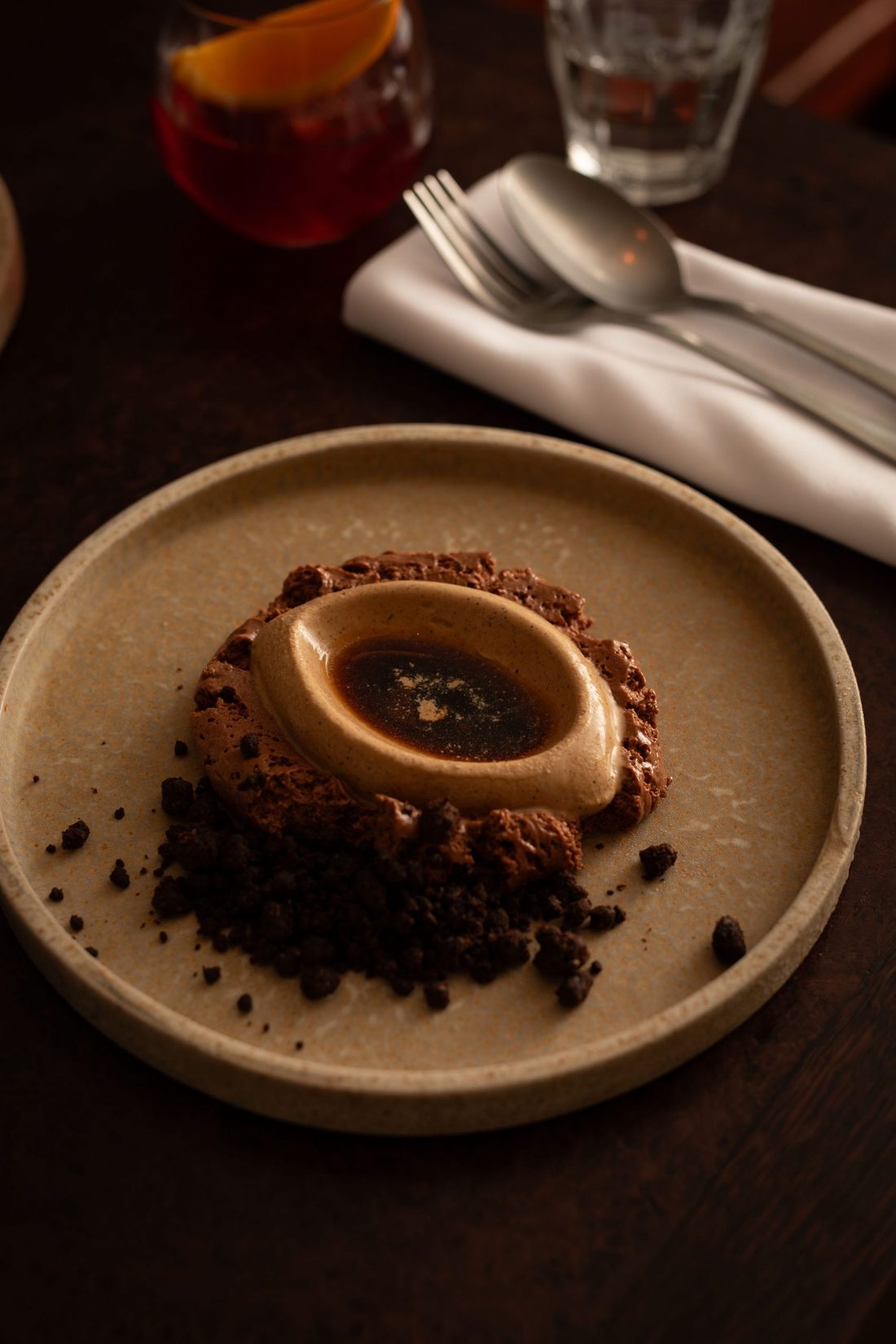 Celentano&rsquo;s malted barley affogato