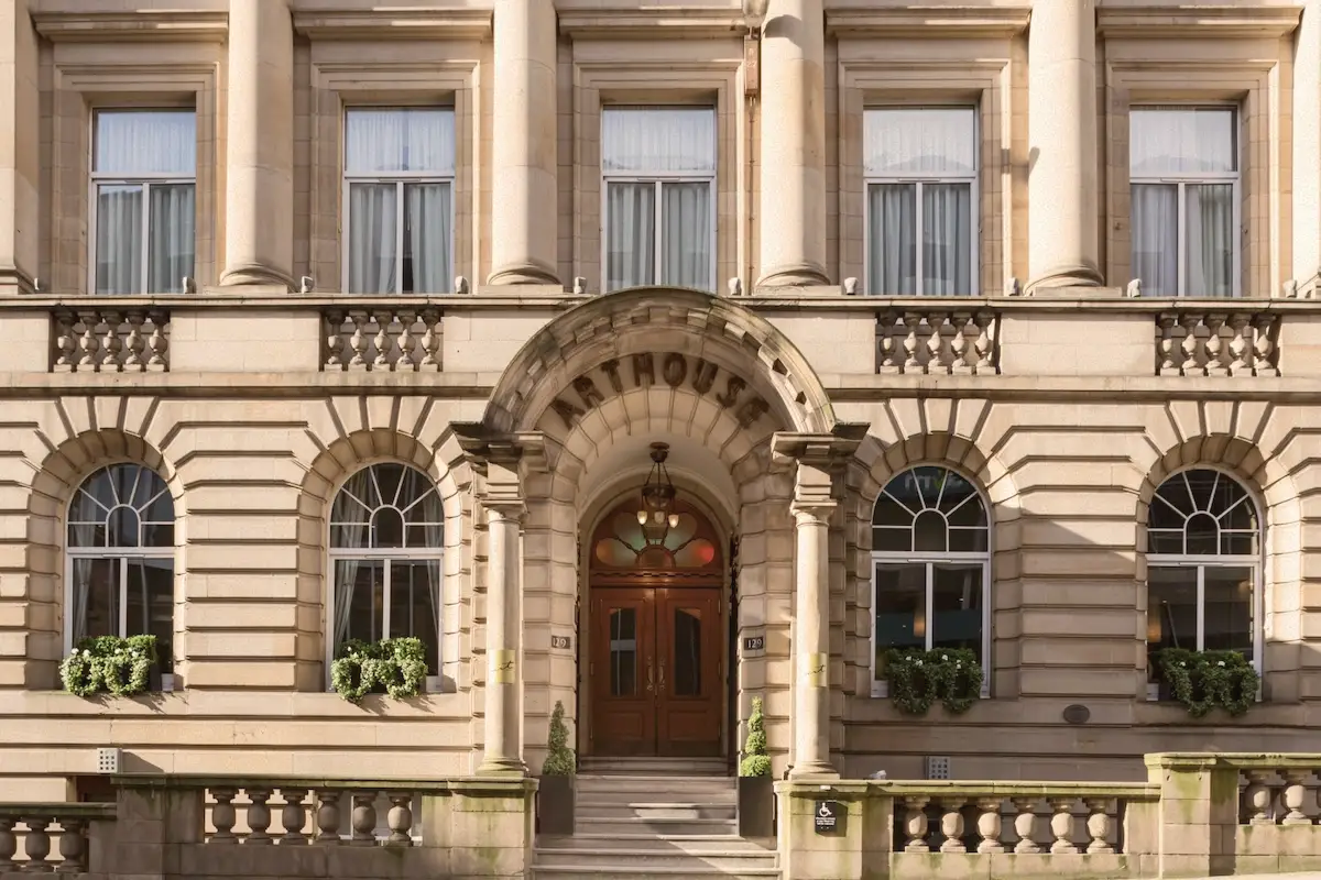The Arthouse hotel exterior on Bath Street, Glasgow — home of Celentano&rsquo;s